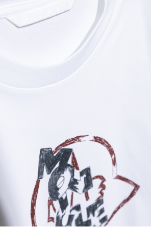 Moncler T-shirt z logo