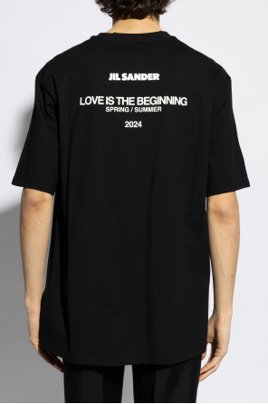 JIL SANDER Bawełniany t-shirt