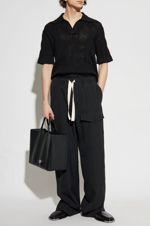 JIL SANDER Knitted polo