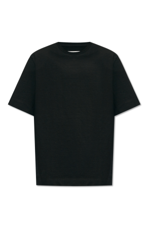 Jil Sander long-sleeved logo T-shirt