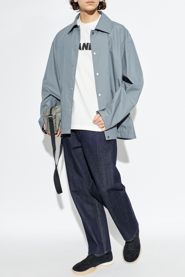 JIL SANDER Camiseta con logo estampado