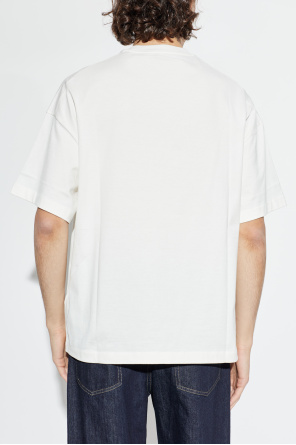JIL SANDER Camiseta con logo estampado