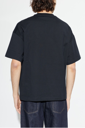JIL SANDER T-shirt z nadrukowanym logo