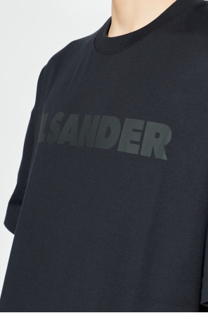 JIL SANDER T-shirt z nadrukowanym logo