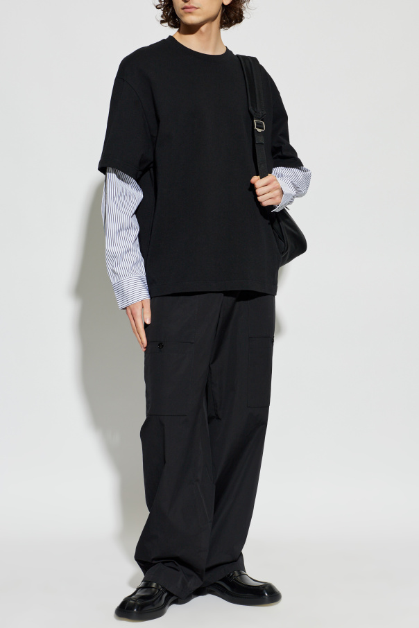 JIL SANDER T-shirt z długimi rękawami