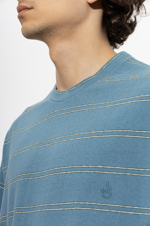 JIL SANDER T-Shirt mit Rippenmuster