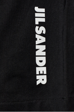 JIL SANDER T-shirt z nadrukowanym logo