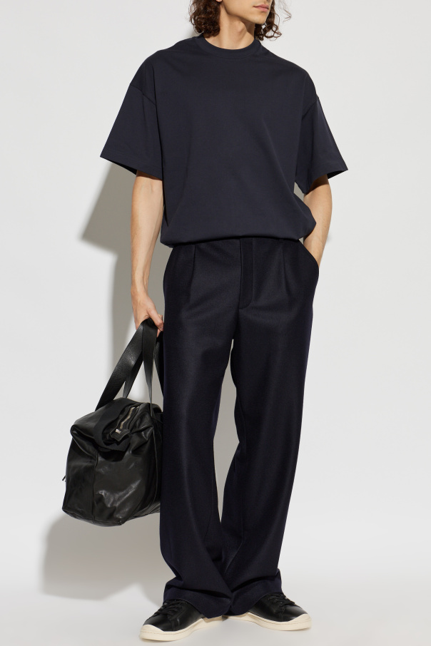 JIL SANDER T-shirt z nadrukowanym logo