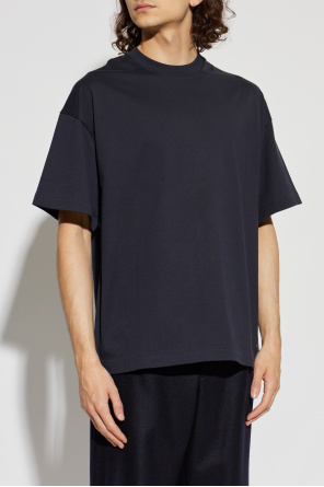 JIL SANDER T-shirt z nadrukowanym logo