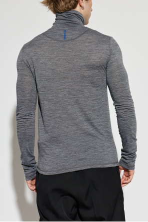 JIL SANDER Camisola com gola com fecho éclair
