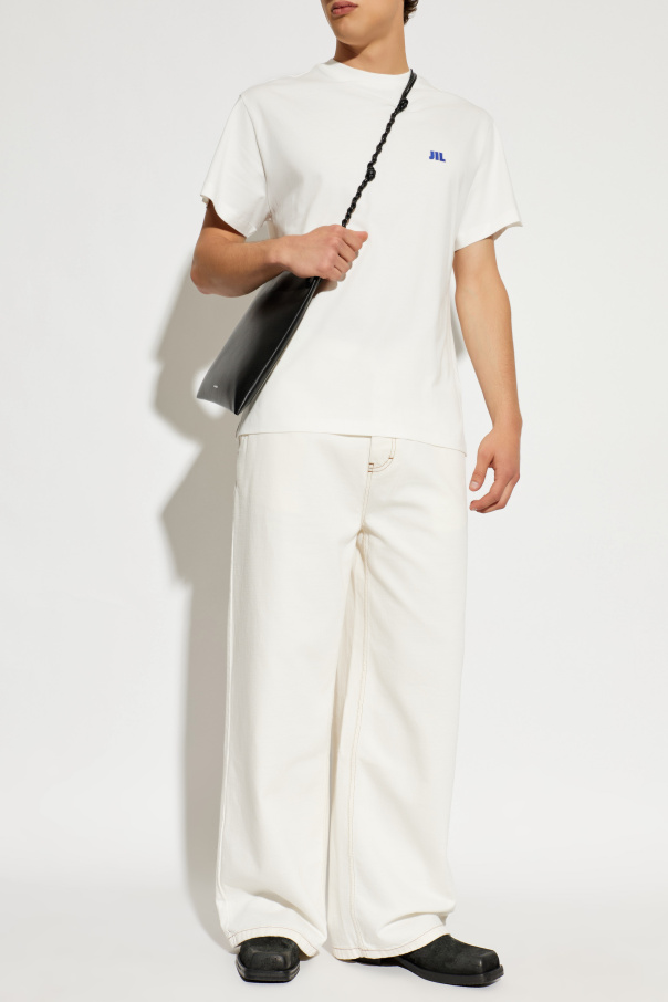 JIL SANDER T-shirt with embroidered logo