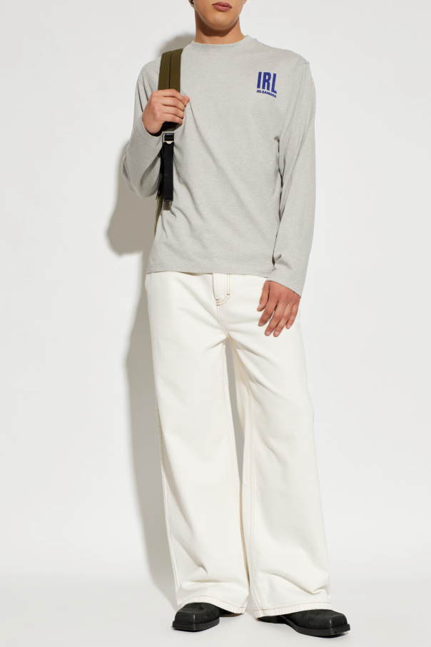 JIL SANDER T-shirt z długimi rękawami