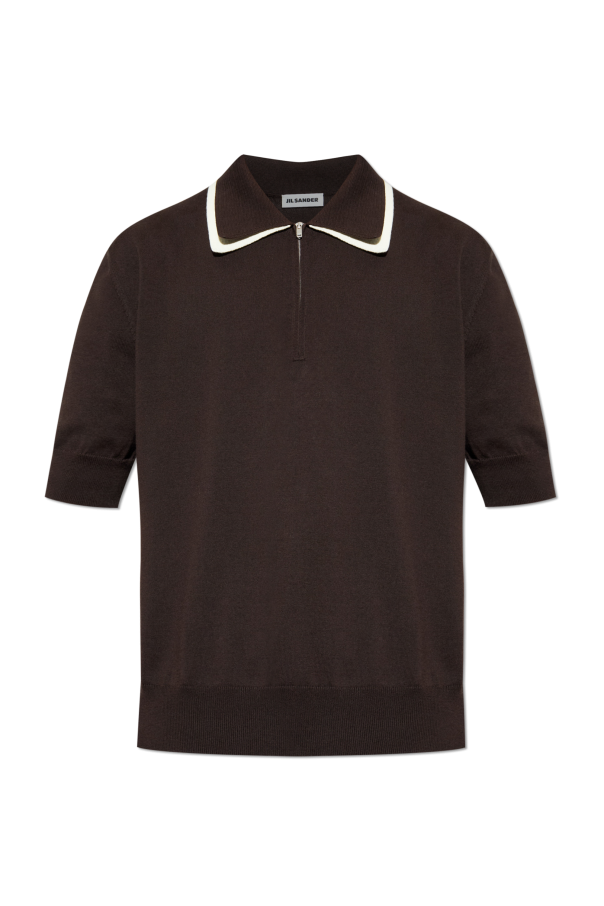 Cotton polo od JIL SANDER