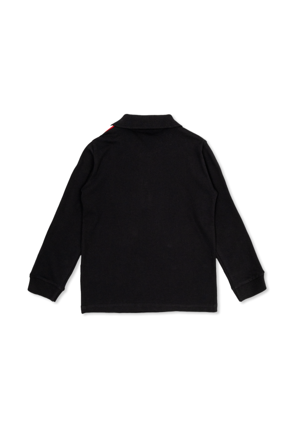 Moncler Enfant Long-sleeved Polo