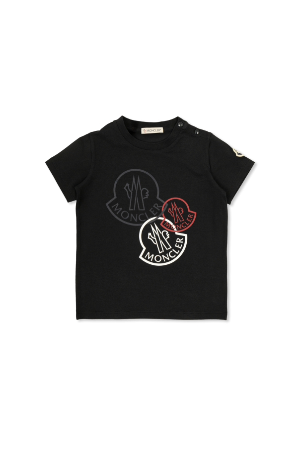 Moncler Enfant T-shirt with printed logo