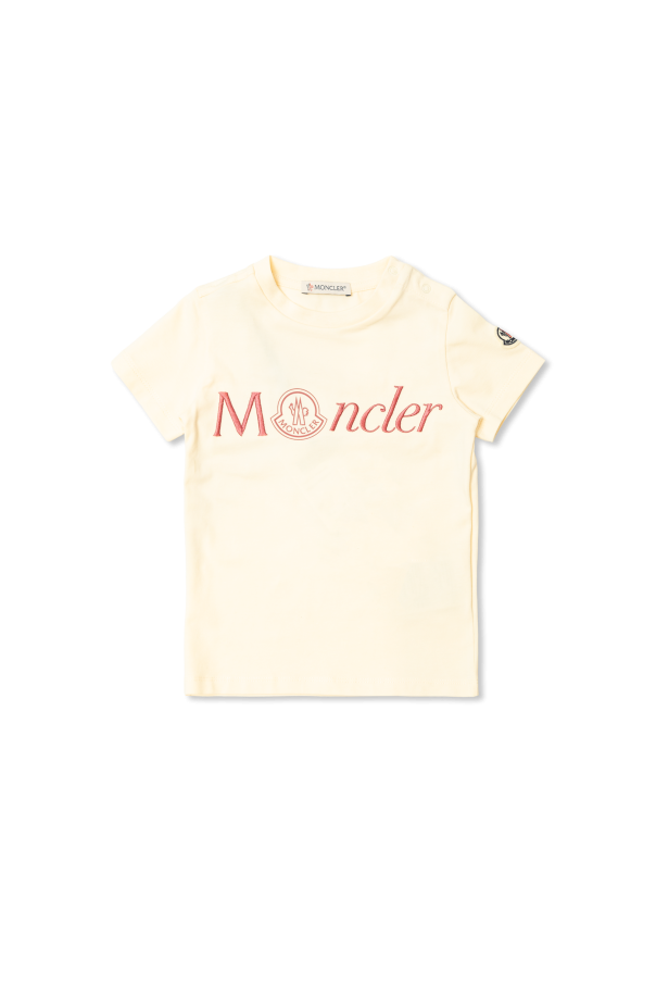 Moncler Enfant T-shirt with embroidered logo