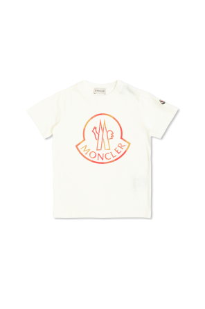 T-shirt with printed logo