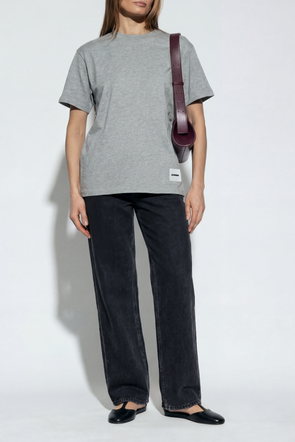 JIL SANDER+ Set of three T-shirts with logo