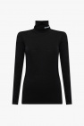 JIL SANDER+ BLACK Turtleneck sweater with logo