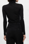 JIL SANDER+ BLACK Turtleneck sweater with logo