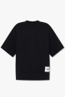Jil Sander appliqué patch cotton T-shirt Bianco