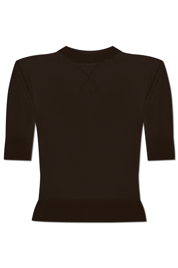 Top with embroidered logo od JIL SANDER+