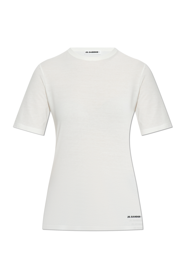 T-shirt with logo od JIL SANDER+