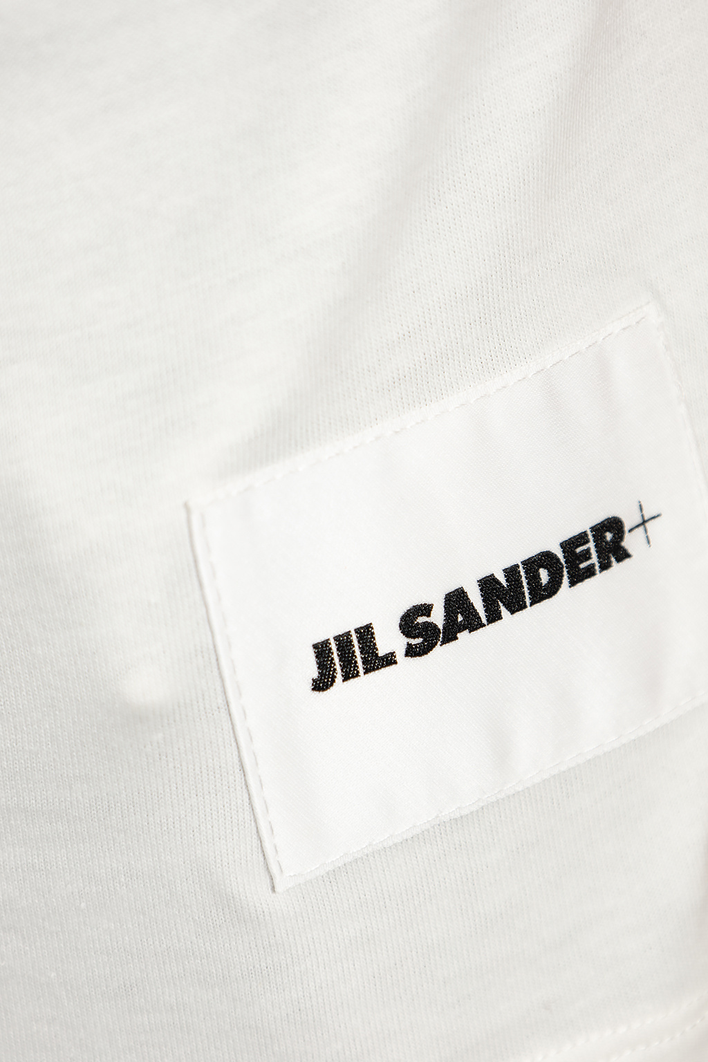 IetpShops GB - White T - shirt three - Jil Sander whipstitch slip