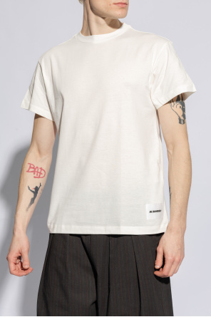JIL SANDER+ Trójpak t-shirtów z logo