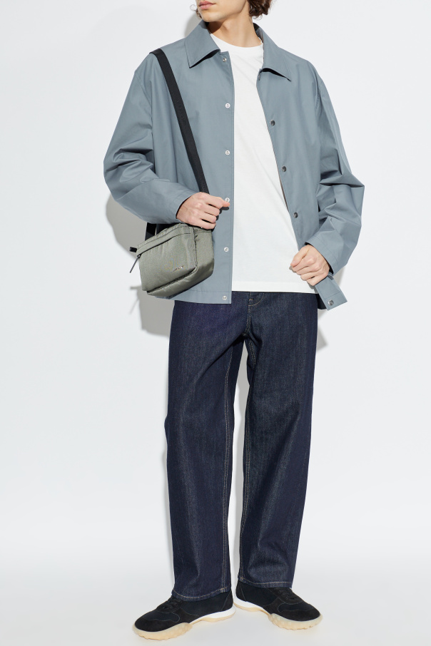 JIL SANDER+ Juego de tres camisetas con logo