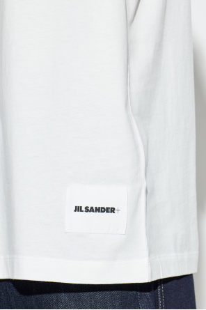 JIL SANDER+ Juego de tres camisetas con logo