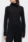 JIL SANDER+ BLACK Turtleneck sweater with logo