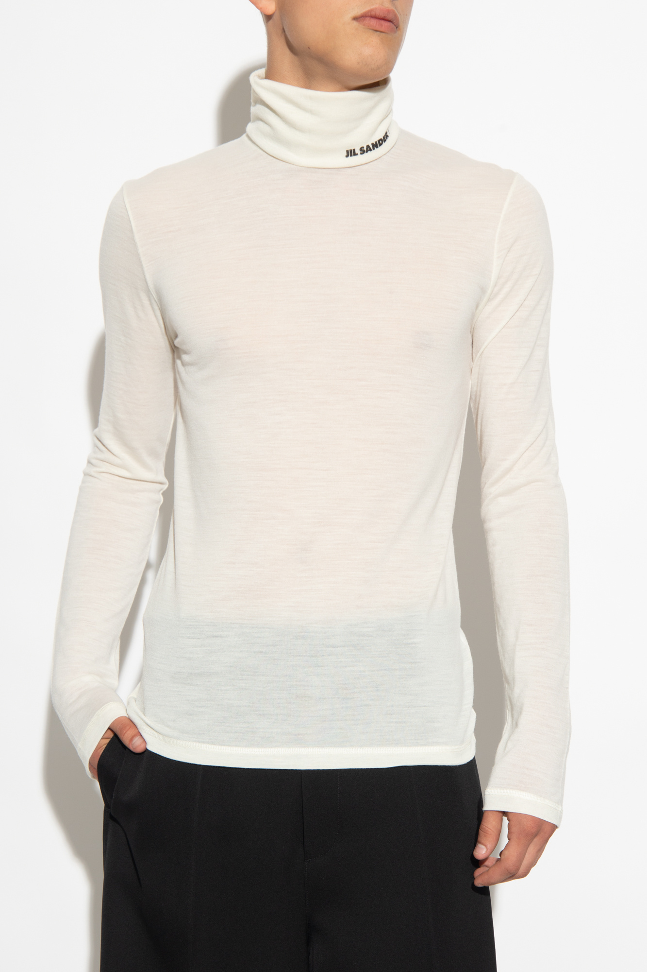 JIL SANDER+ Turtleneck sweater with long sleeves