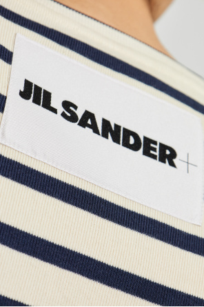 JIL SANDER+ T-shirt with striped pattern