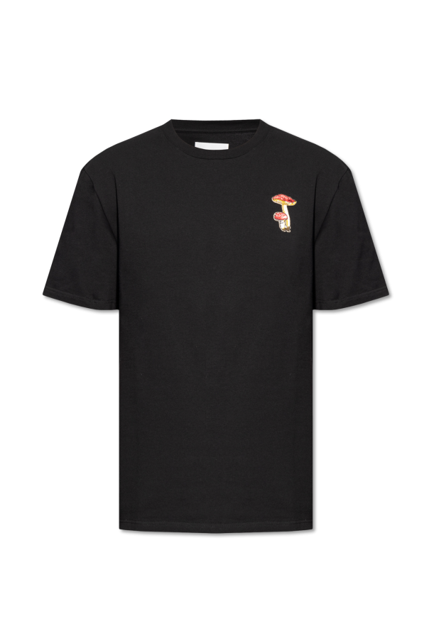 JIL SANDER+ T-shirt z naszywką