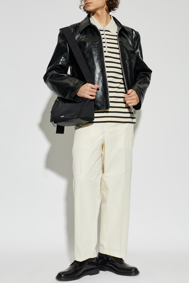 JIL SANDER+ Polo con estampado de rayas