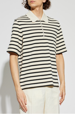 JIL SANDER+ Polo con estampado de rayas
