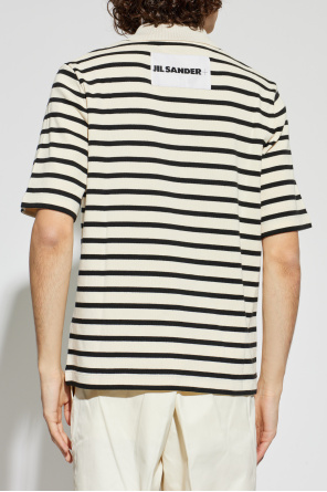 JIL SANDER+ Polo con estampado de rayas