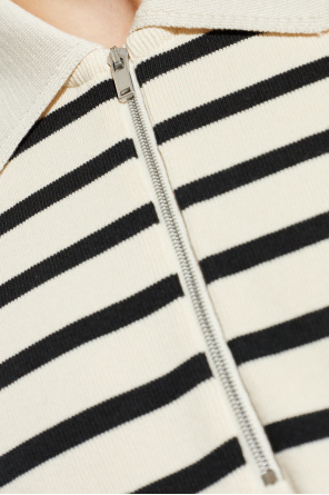JIL SANDER+ Polo con estampado de rayas