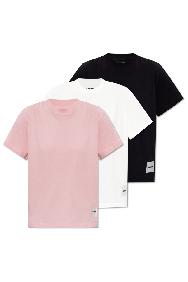 Three-pack of logo t-shirts od JIL SANDER