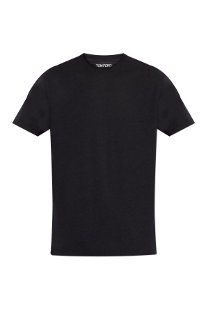 T-shirt with a crew neck