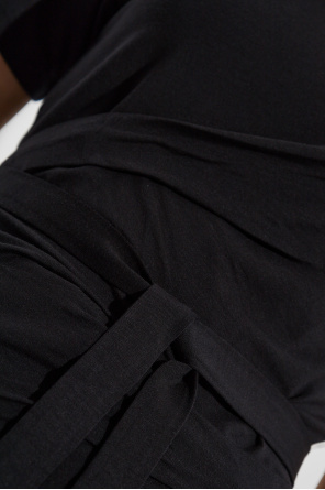 Y-3 T-shirt with drawstrings