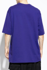Y-3 PURPLE T-shirt with logo