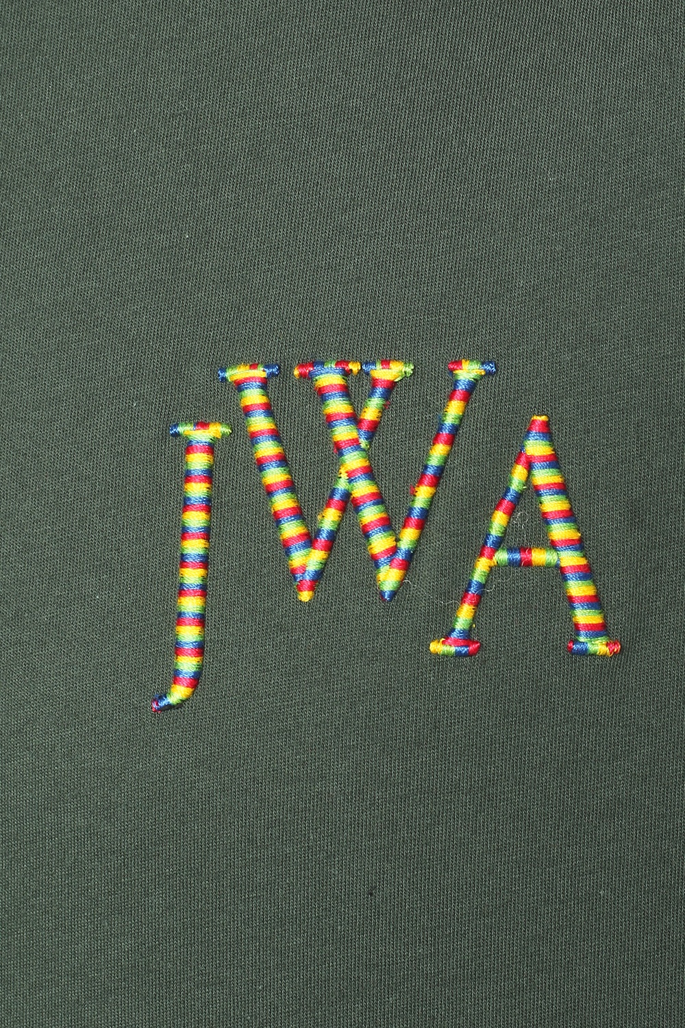 T Shirt With Colourful Logo J W Anderson Vitkac Japan