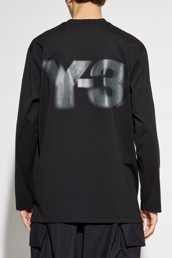 Y-3 Yohji Yamamoto T-shirt z długimi rękawami