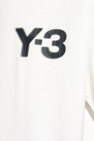 Y-3 WHITE T-shirt with printed logo