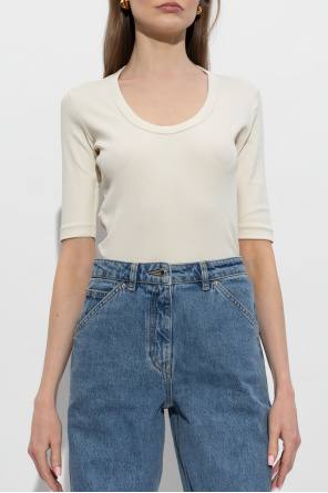 Fabiana Filippi T-shirt with shimmering sequins