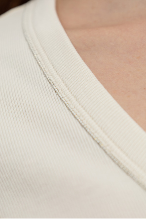 Fabiana Filippi T-shirt with shimmering sequins