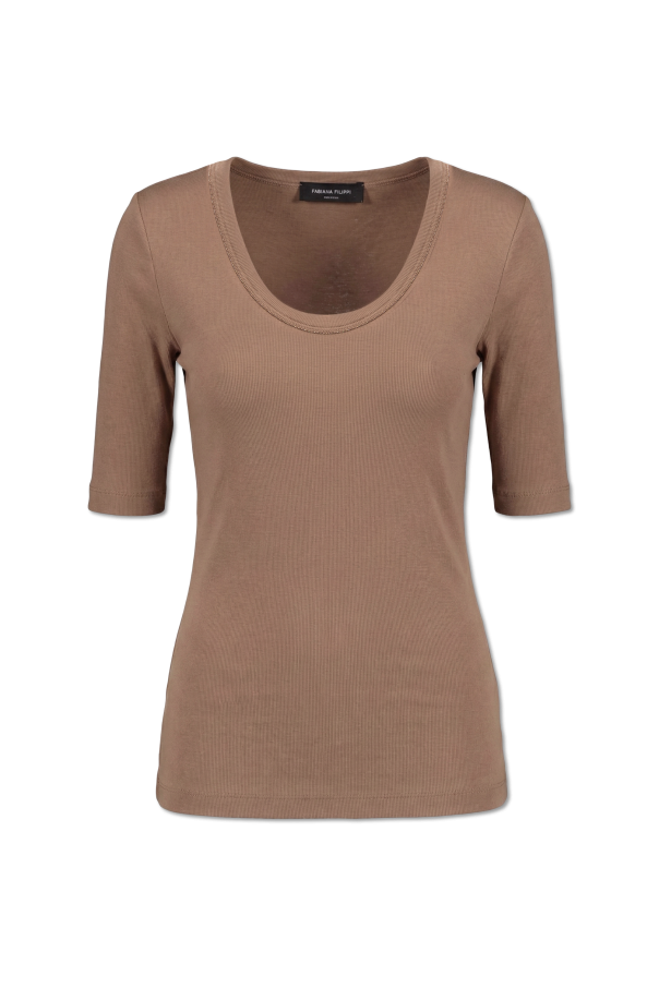 T-shirt with shimmering sequins od Fabiana Filippi