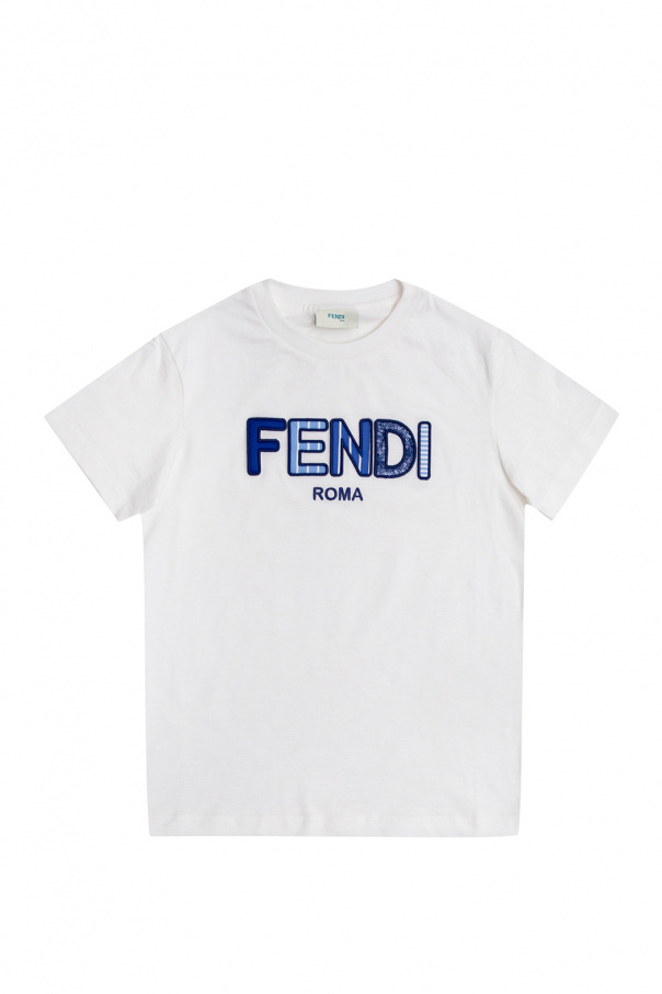Fendi Kids fendi printed ff logo sweatshirt item